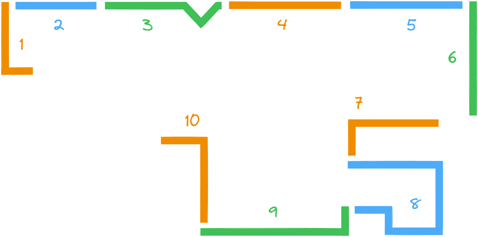 Bouldering map