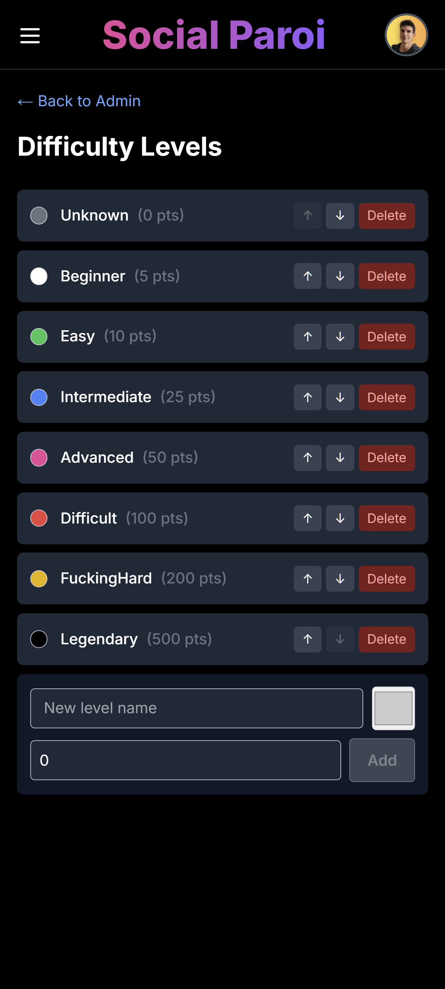 Manage Routes & Zones